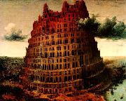 The-Little-Tower of Babel BRUEGEL, Pieter the Elder